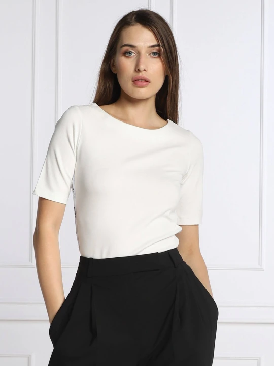 Zdjęcie produktu HUGO T-shirt Darvela | Slim Fit kremowy