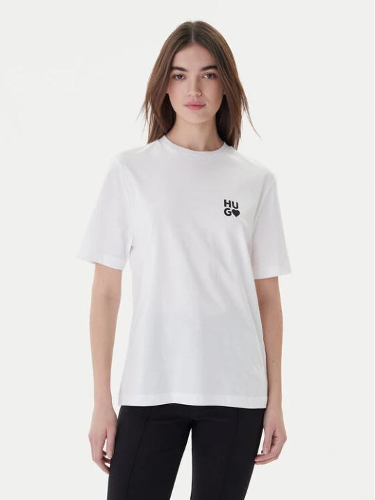 Zdjęcie produktu Hugo T-Shirt Dashire_4 50489198 Biały Regular Fit