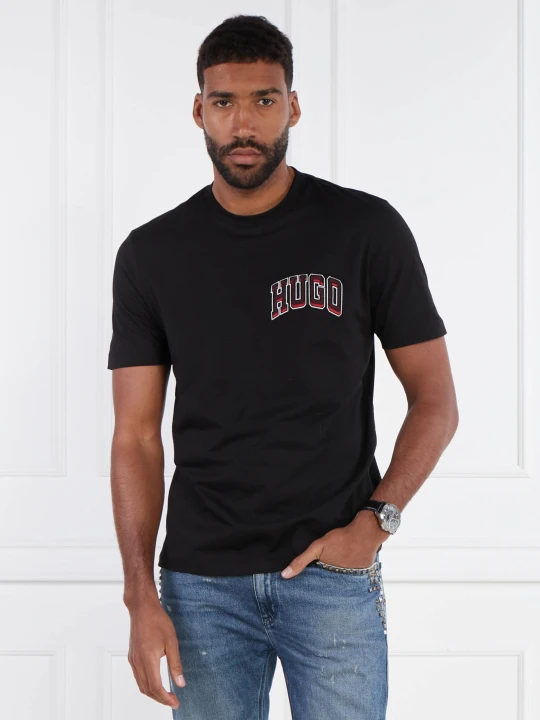 Zdjęcie produktu HUGO T-shirt Dasko | Regular Fit czarny