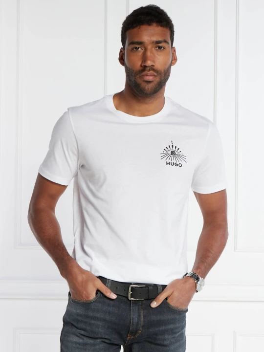 Zdjęcie produktu HUGO T-shirt Dedico | Regular Fit biały