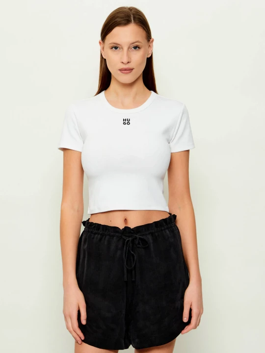 Zdjęcie produktu HUGO T-shirt Delanor | Slim Fit biały