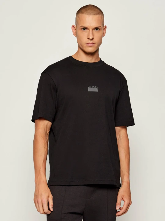 Zdjęcie produktu HUGO T-shirt Delastee | Relaxed fit czarny