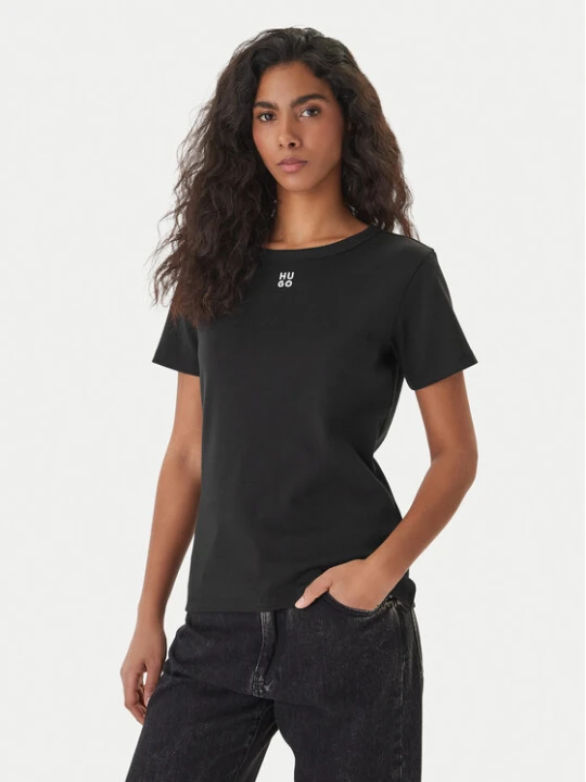 Zdjęcie produktu HUGO T-Shirt Deloris 50512002 Czarny Regular Fit