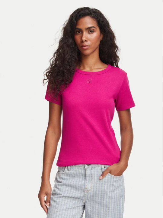 Zdjęcie produktu HUGO T-Shirt Deloris 50512002 Różowy Regular Fit