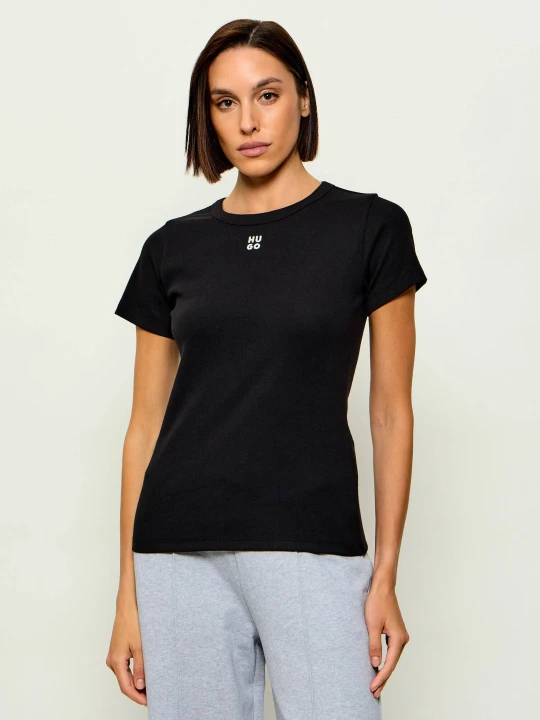 Zdjęcie produktu HUGO T-shirt Deloris | Regular Fit czarny