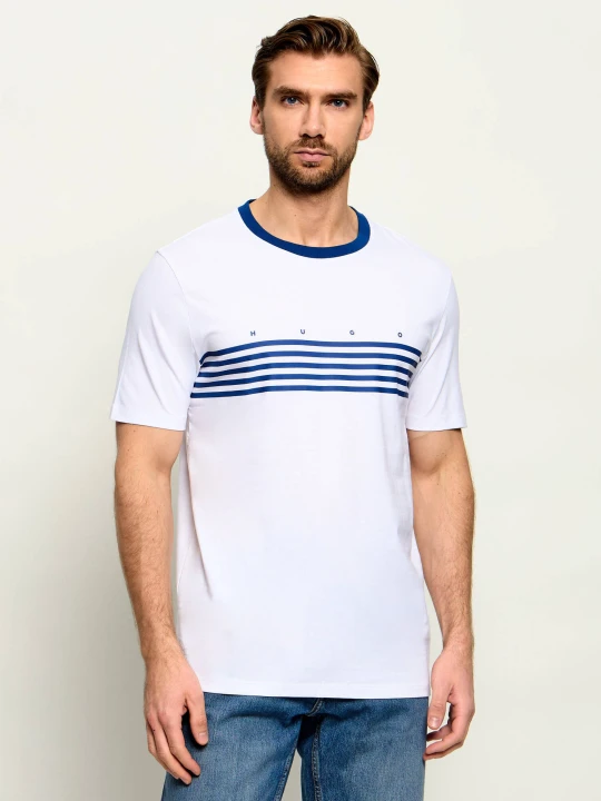 Zdjęcie produktu HUGO T-shirt Dempsy | Regular Fit biały