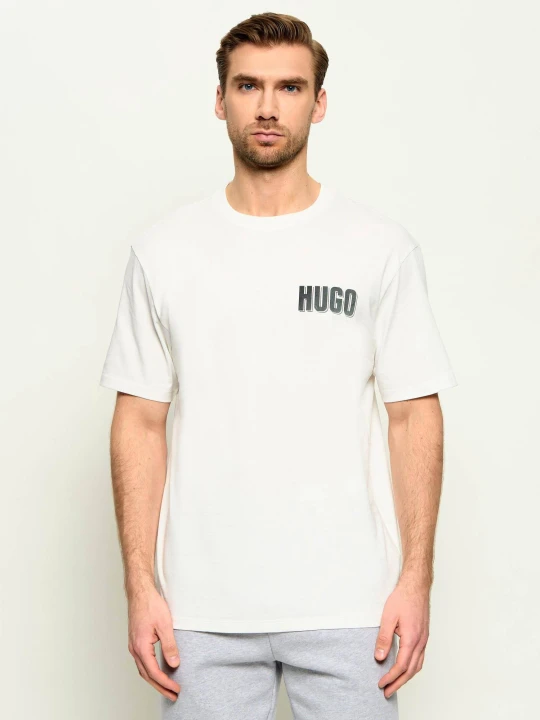Zdjęcie produktu HUGO T-shirt Derlyns | Relaxed fit ecru