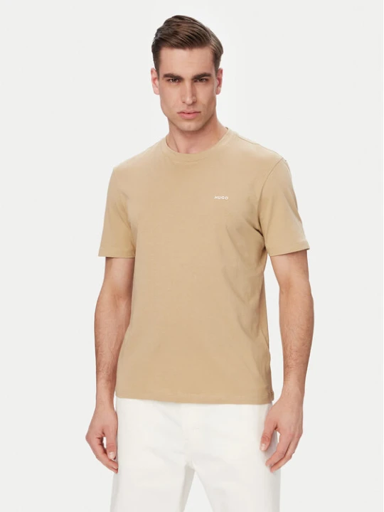 Zdjęcie produktu HUGO T-Shirt Dero222 50466158 Beżowy Regular Fit