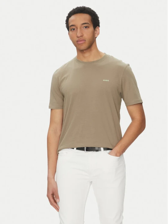 Zdjęcie produktu HUGO T-Shirt Dero222 50466158 Brązowy Regular Fit