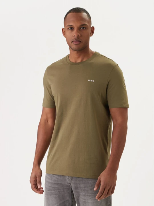 Zdjęcie produktu HUGO T-Shirt Dero222 50466158 Khaki Regular Fit