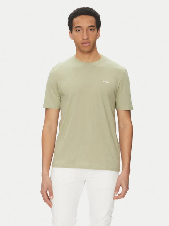 Zdjęcie produktu HUGO T-Shirt Dero222 50466158 Zielony Regular Fit