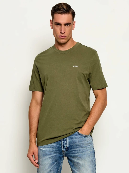 Zdjęcie produktu HUGO T-shirt Dero222 | Regular Fit zielony