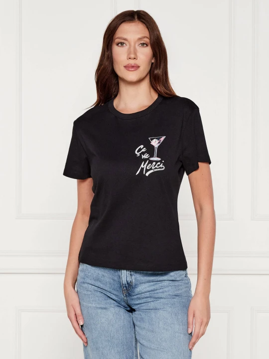 Zdjęcie produktu HUGO T-shirt Destrel_2 | Loose fit czarny