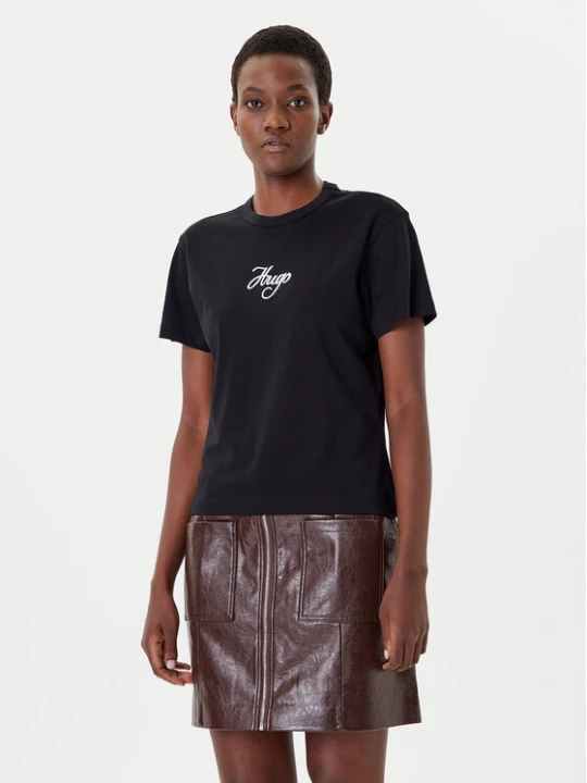 Zdjęcie produktu HUGO T-Shirt Destrel_3 50550117 Czarny Regular Fit
