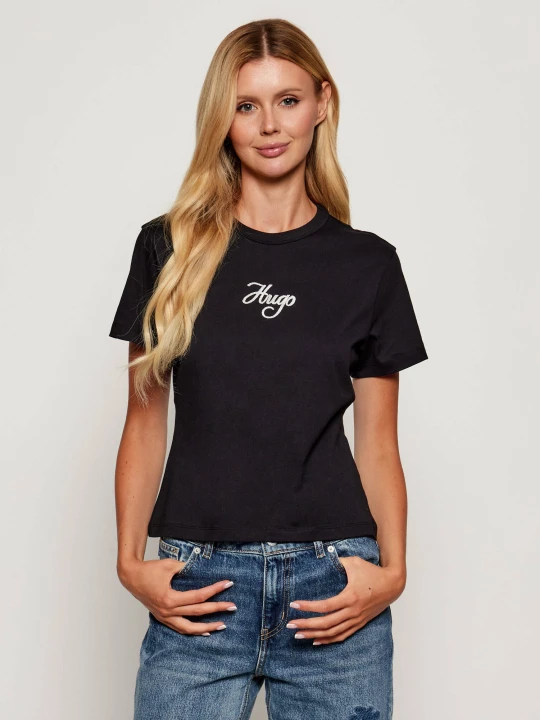 Zdjęcie produktu HUGO T-shirt Destrel_3 | Regular Fit czarny