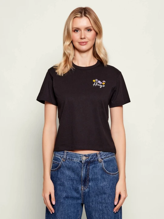 Zdjęcie produktu HUGO T-shirt Destrel_4 | Regular Fit czarny
