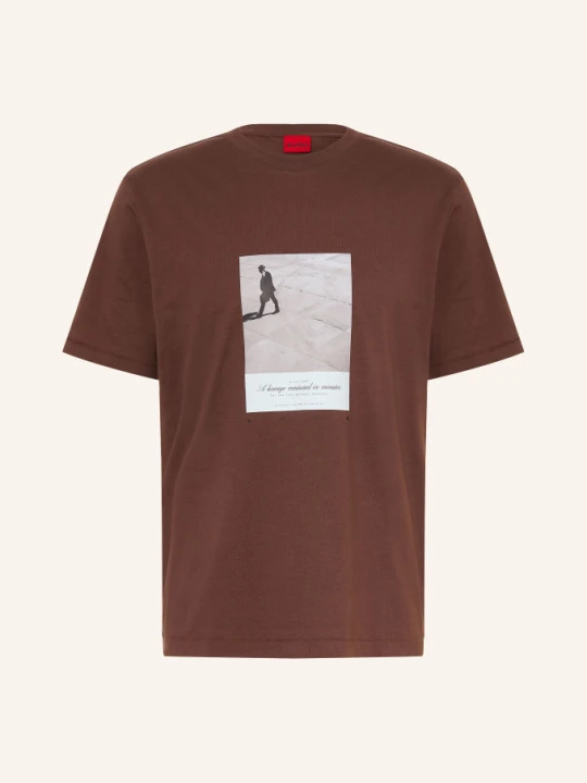 Zdjęcie produktu Hugo T-Shirt Devro braun CIEMNOBRĄZOWY