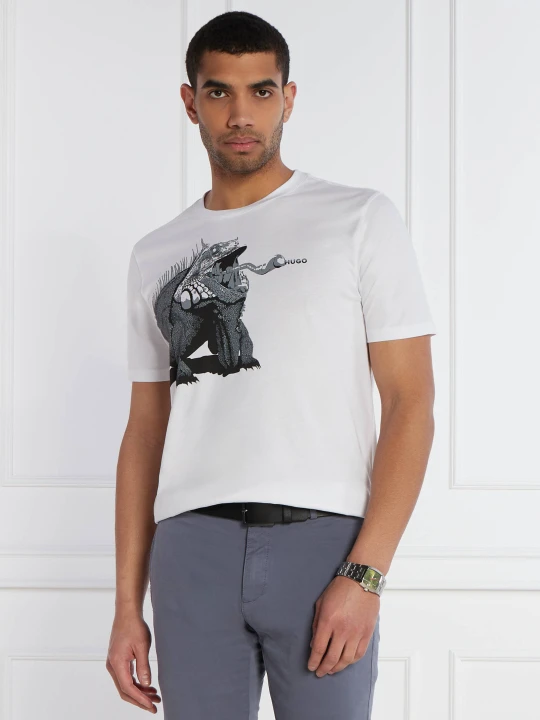 Zdjęcie produktu HUGO T-shirt Dibeach | Regular Fit biały