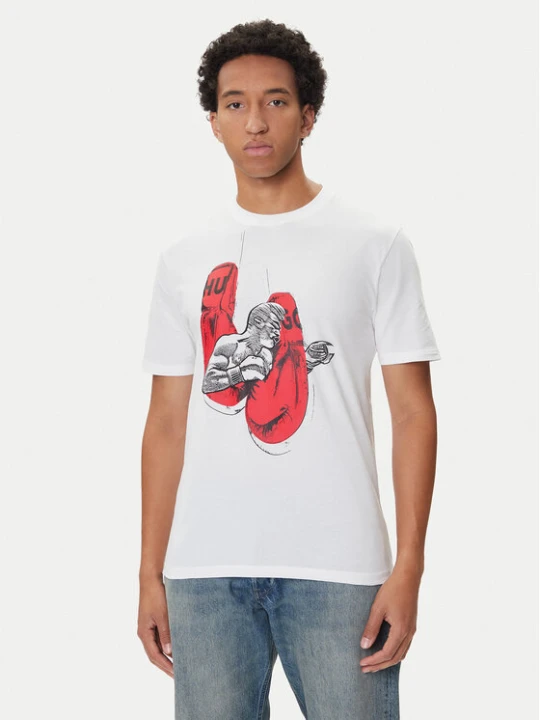 Zdjęcie produktu HUGO T-Shirt Diboxer 50542560 Biały Regular Fit