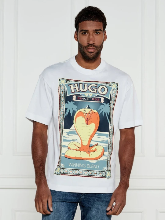 Zdjęcie produktu HUGO T-shirt Dicobri | Oversize fit biały