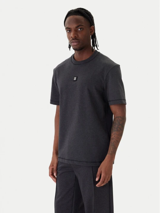 Zdjęcie produktu HUGO T-Shirt Dilanso 50553173 Szary Relaxed Fit