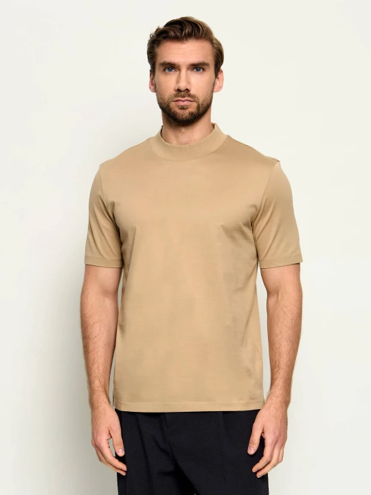Zdjęcie produktu HUGO T-shirt Dimersom | Slim Fit beżowy