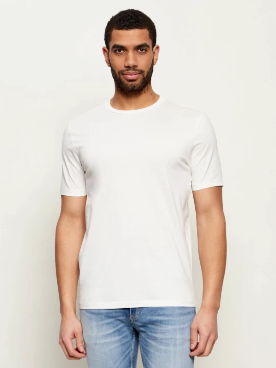 Zdjęcie produktu HUGO T-shirt Dimerstee | Slim Fit ecru