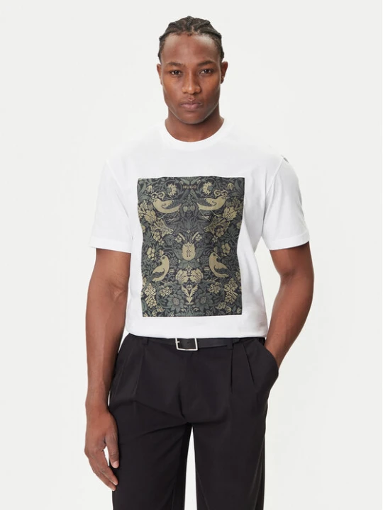 Zdjęcie produktu HUGO T-Shirt Dipasly 50545363 Biały Relaxed Fit