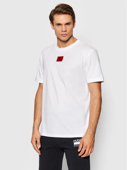 Zdjęcie produktu Hugo T-Shirt Diragolino 212 50447978 Biały Regular Fit