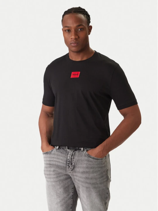 Zdjęcie produktu Hugo T-Shirt Diragolino212 50447978 Czarny Regular Fit