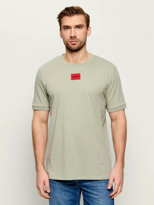 Zdjęcie produktu HUGO T-shirt Diragolino212 | Regular Fit zielony