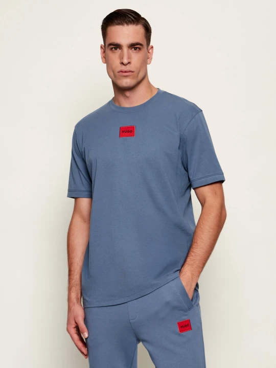 Zdjęcie produktu HUGO T-shirt Diragolino212 | Regular Fit niebieski