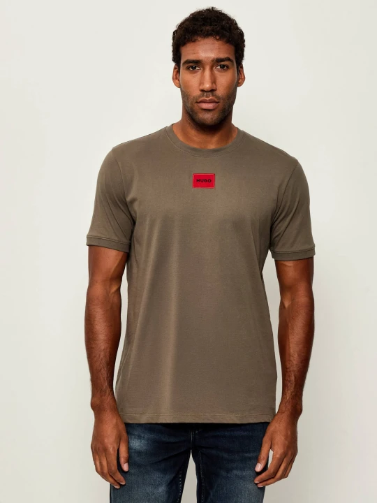 Zdjęcie produktu HUGO T-shirt Diragolino212 | Regular Fit khaki
