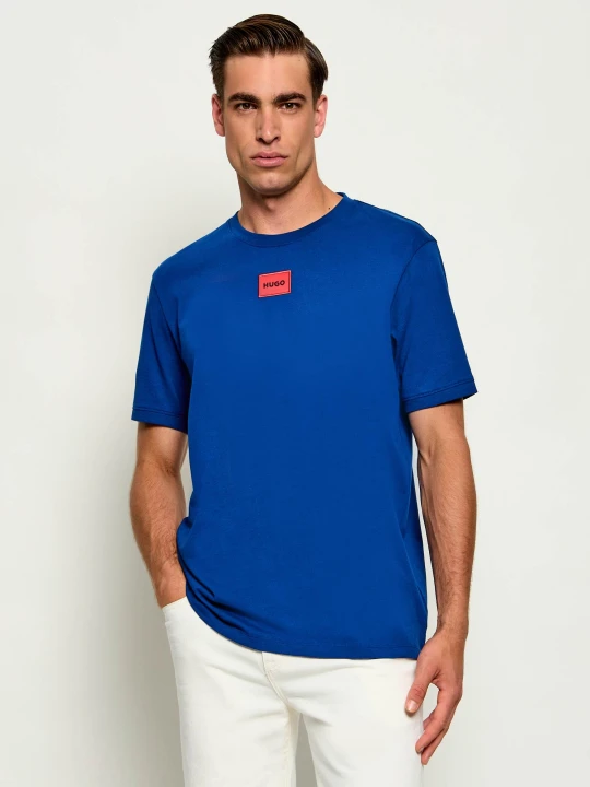 Zdjęcie produktu HUGO T-shirt Diragolino212 | Regular Fit niebieski