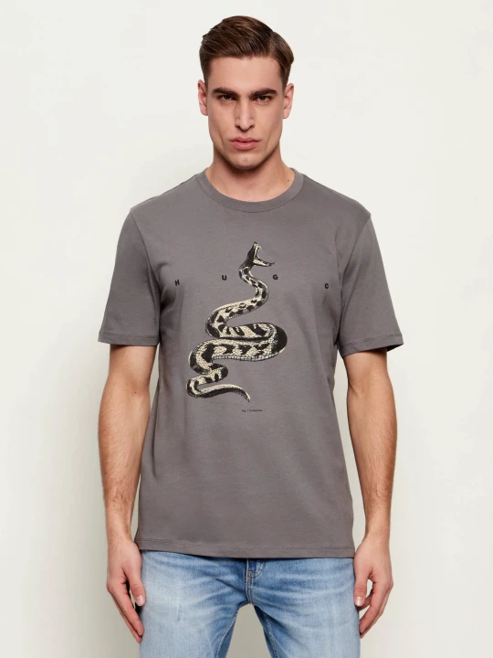 Zdjęcie produktu HUGO T-shirt Discorb | Regular Fit szary