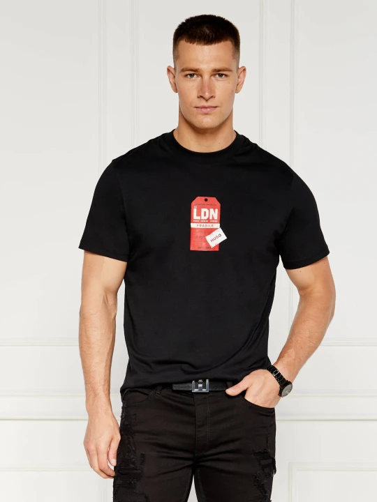 Zdjęcie produktu HUGO T-shirt DITROSO | Relaxed fit czarny