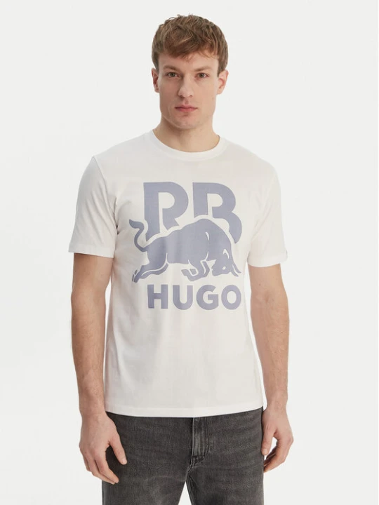 Zdjęcie produktu HUGO T-Shirt Dlix_RB 50559696 Biały Regular Fit