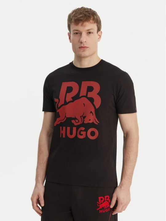 Zdjęcie produktu HUGO T-Shirt Dlix_RB 50559696 Czarny Regular Fit