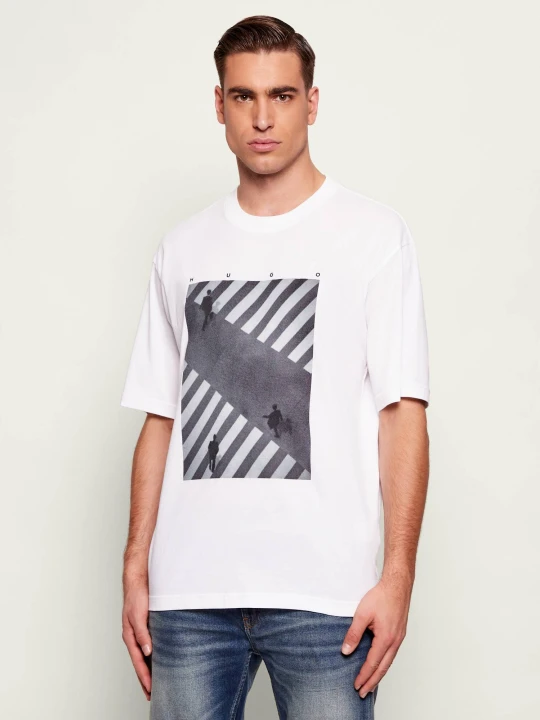 Zdjęcie produktu HUGO T-shirt Dodger | Relaxed fit biały