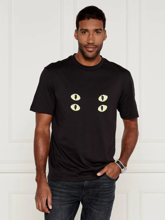 Zdjęcie produktu HUGO T-shirt Dombreo 50530203 | Regular Fit czarny