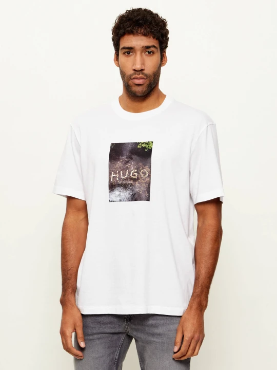 Zdjęcie produktu HUGO T-shirt Doreston | Regular Fit biały