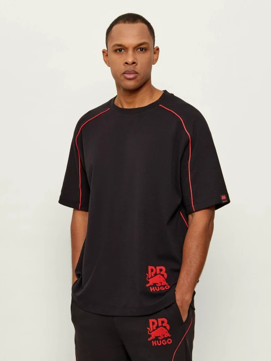 Zdjęcie produktu HUGO T-shirt Dorox | Hugo x Racing Bulls | Relaxed fit czarny