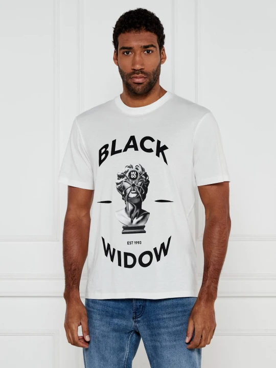 Zdjęcie produktu HUGO T-shirt Dostalgi | Relaxed fit biały