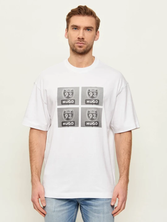 Zdjęcie produktu HUGO T-shirt Draxon | Oversize fit biały