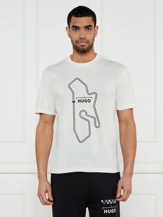 Zdjęcie produktu HUGO T-shirt Droad | Loose fit biały