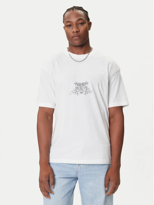 Zdjęcie produktu HUGO T-Shirt Duarms 50542817 Biały Oversize