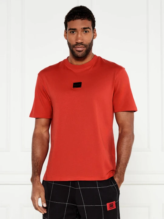 Zdjęcie produktu HUGO T-shirt Dugojelly | Oversize fit czerwony