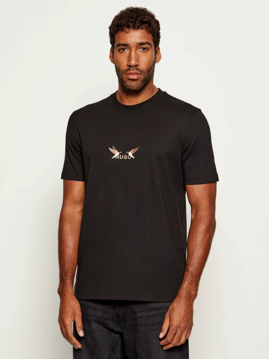 Zdjęcie produktu HUGO T-shirt Dugolini | Regular Fit czarny