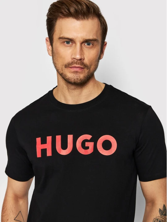 Zdjęcie produktu Hugo T-Shirt Dulivio 50467556 Czarny Regular Fit