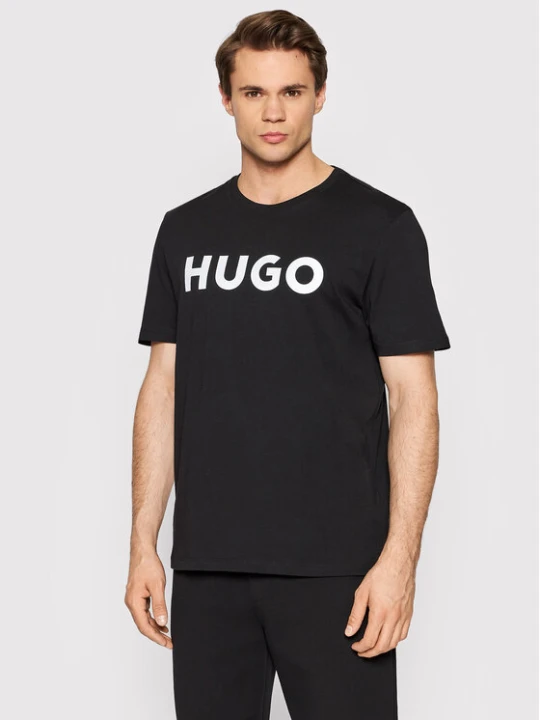 Zdjęcie produktu Hugo T-Shirt Dulivio 50467556 Czarny Regular Fit